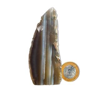 01 Geodo de Ágata Natural 150 a 200g 7 a 12cm Classe B