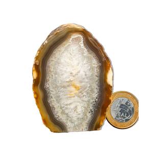 01 Geodo de Ágata Natural 250 a 300g 7 a 12cm Classe B
