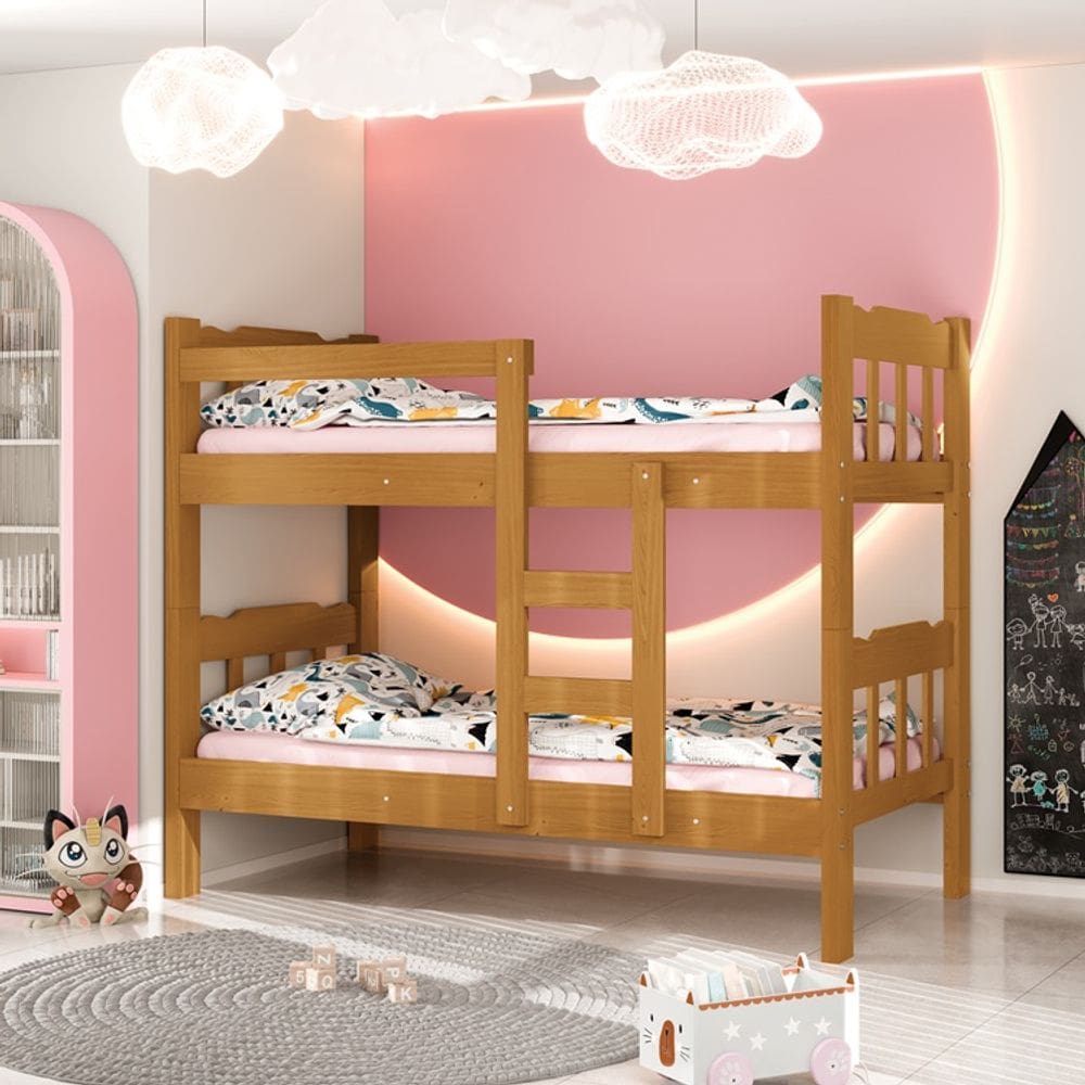 Beliche De Madeira Maciça Perola