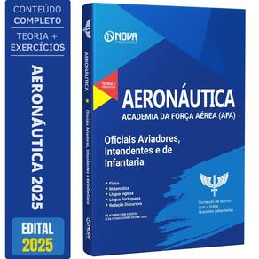 Apostila Aeronáutica Afa 2025 Oficiais Aviadores,