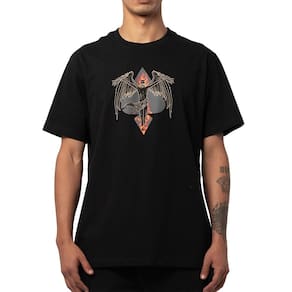 Camiseta MCD Anjo Fogo Espada WT25 Masculina Preto
