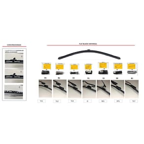 Palheta Limpador Para-Brisa Authomix Civic/Fit/Corolla/Etios