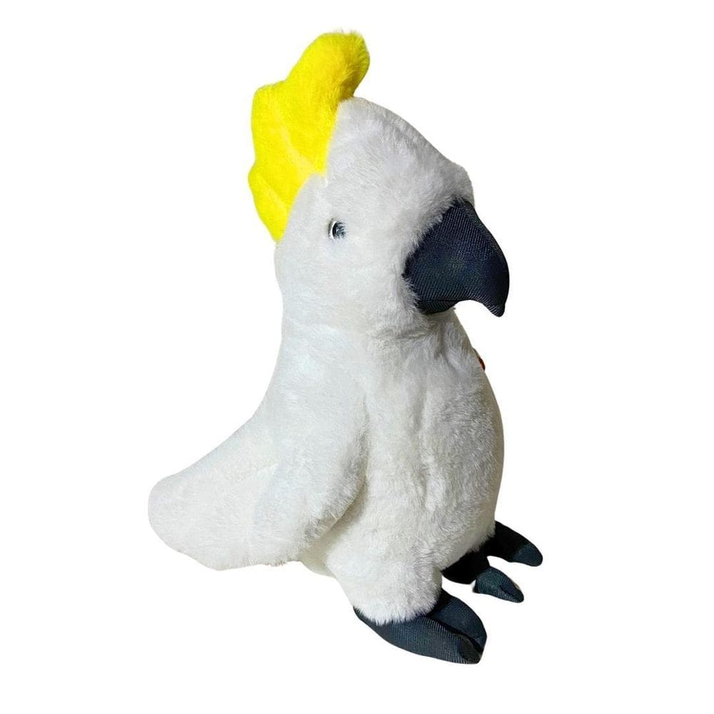 Cacatua De Pelúcia 31 Cm