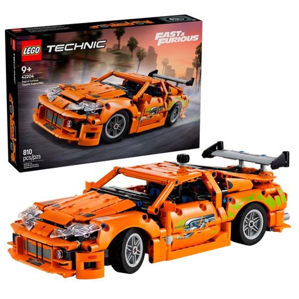 Blocos De Montar - Fast and Furious Toyota Supra MK4 LEGO DO BRASIL