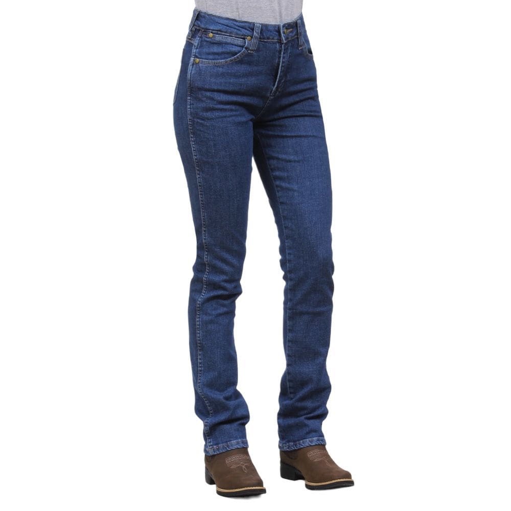 Calça Jeans Feminina Slim Fit Azul Wrangler 32368
