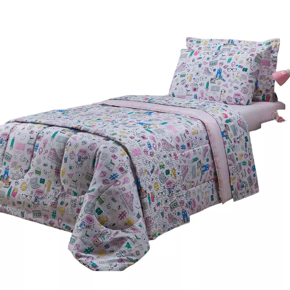 Capa Fronha de Travesseiro Cazza Menina - Item Variado