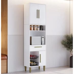 Torre Quente Lorena C/ Fruteira Kaiki Móveis - Branco