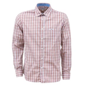 Camisa Masculina Xadrez Marrom Manga Longa Wrangler 37815