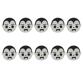 Aplique Para Lembrancinha Halloween Vampiro - 10 Unidades