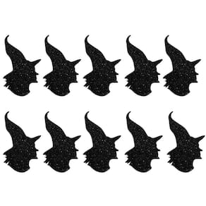 Aplique Para Lembrancinha Halloween Bruxa - 10 Unidades