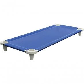 Kit 10 Caminha Empilhavel Acrimet Soneca Creche 713 Azul