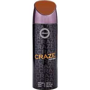 Água De Cheiro Masculina Armaf Craze Spray Corporal 200 Ml