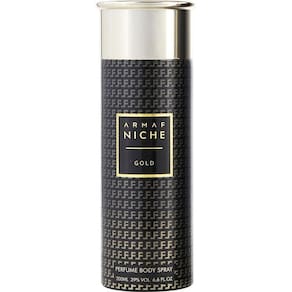 Água De Cheiro Feminino Armaf Niche Gold Spray Corporal 200 Ml