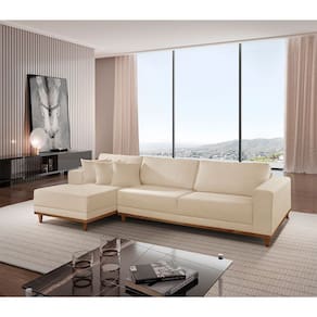 Sofá Cronos 03 Metros Chaise Lado Esquerdo Meu Sofá Online