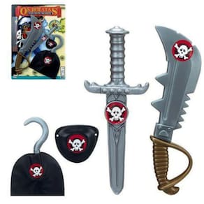 Brinquedo Fantasia Menino Os Piratas Dos Sete Mares