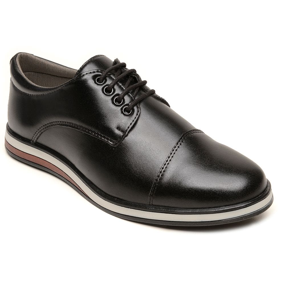 Sapato Casua Social Masculino Luxe Confort Marrom BR2