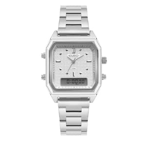 Relógio Euro Feminino Fashion Fit Sporty Prata Eubj3718Ab/4K