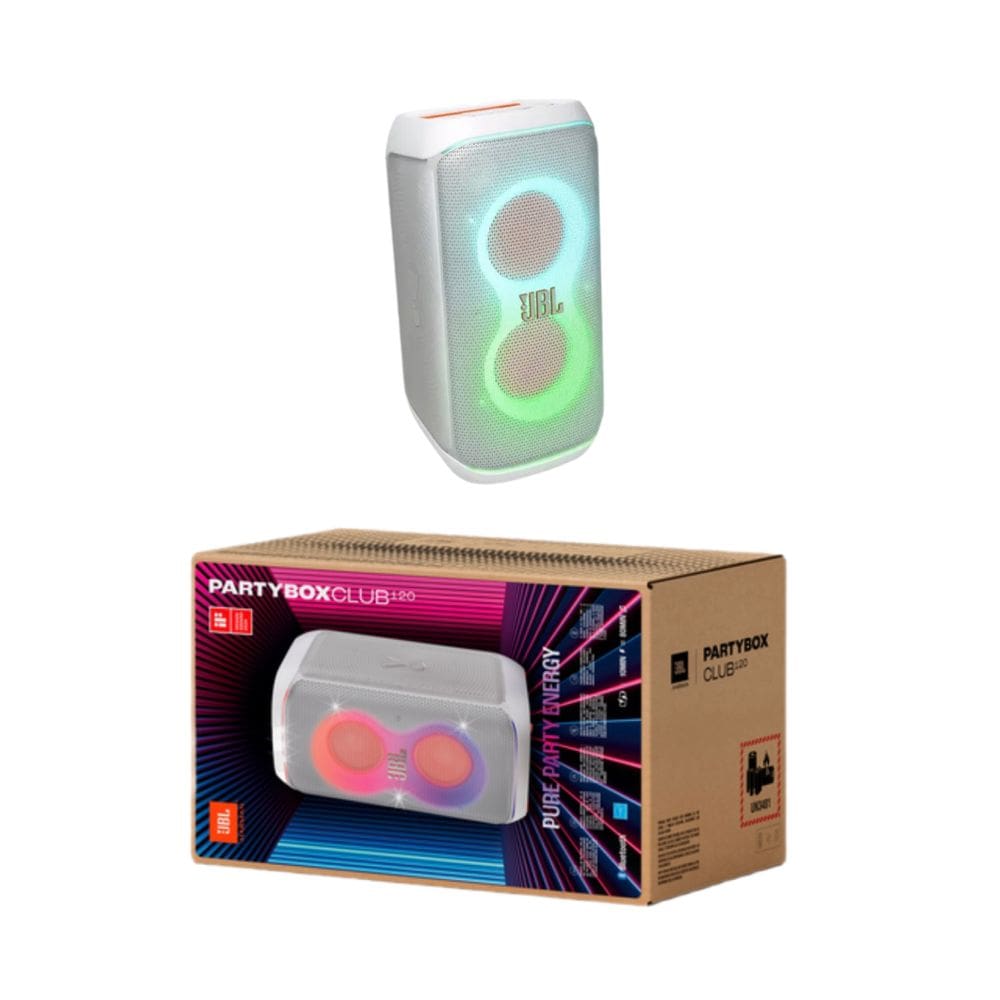 Jbl Caixa De Som Bluetooh Party Box Club 120 Branca