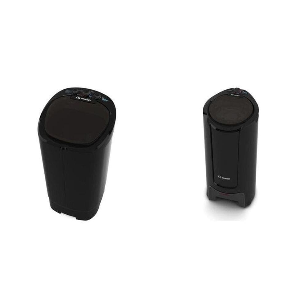 Conjunto Mueller com Tanquinho 16kg Big Aquatec + Centrífuga de Roupas Mueller Fit 15kg 127v Preto