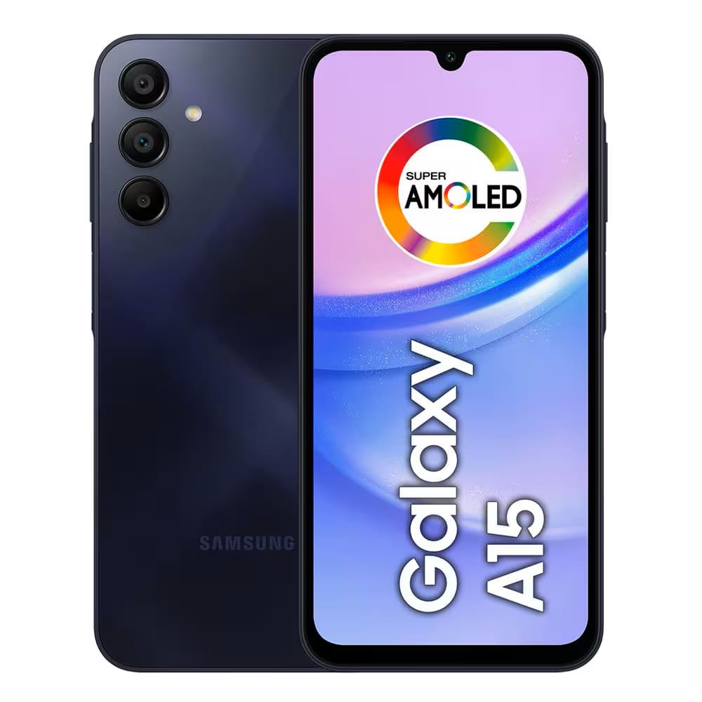 REEMBALADO: Samsung Galaxy A15 4G 256GB 8GB RAM Tela 6.5 - Azul Escuro
