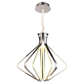 Pendente Diamont LED Dimerizável 1236 90W Bivolt Cromado