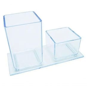 Porta Lapis E Clips Acrimet 939 Cristal