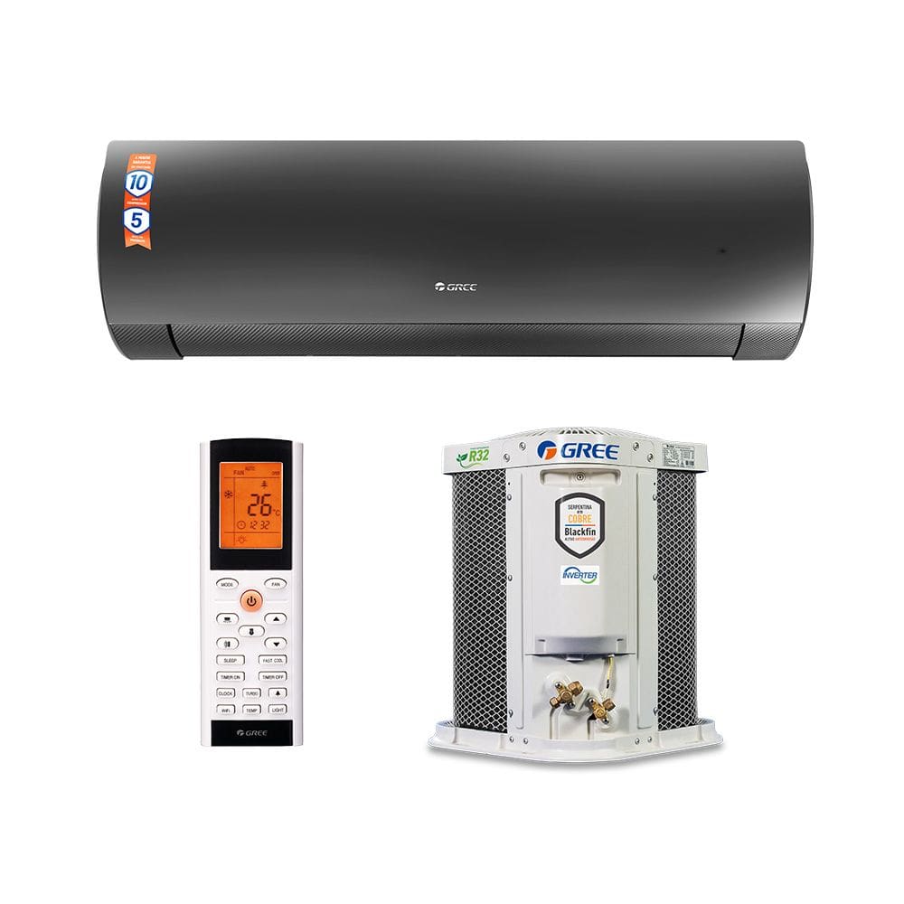 Ar Condicionado Split Hi Wall - Inverter R-32 - Gree - G-diamond Auto - 12.000 BTUs - Quente/Frio - 220V Monofásico