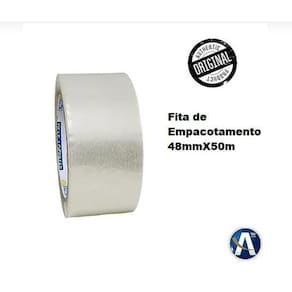 Fita Adesiva Transparente Para Empacotamento 48Mmx50M