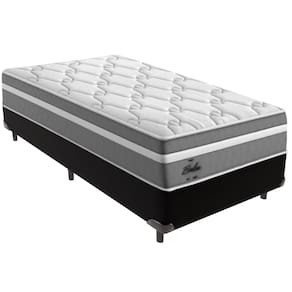 Cama Box e Colchão Berlim Molas Ensacadas Solteiro Probel