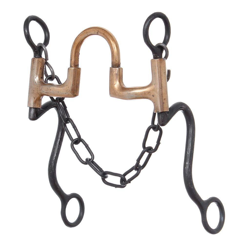 Freio Correction Preto Bocal de Ferro com Banho Cobre Bregeiro 30622