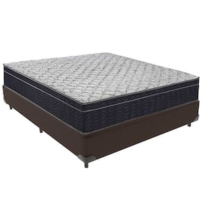Cama Box Marrom e Colchão Airtech 150 Espuma D45 Viúvo Ortobom