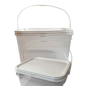 Balde Para Pintar Transparente 2.4L-Kit 10 Pçs