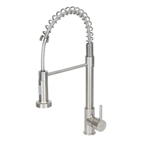 Torneira De Mesa Cozinha Gourmet Flex Inox Escovado Premium