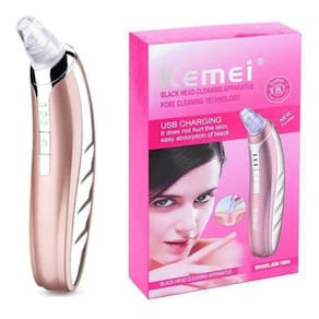 Removedor De Cravos Espinhas Acne Extrator Vácuo Kemei
