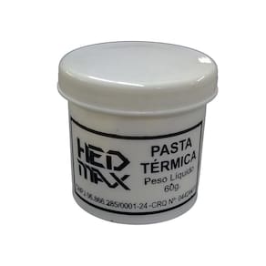 Pasta Termica Branca 60 Gramas Pote Hedmax