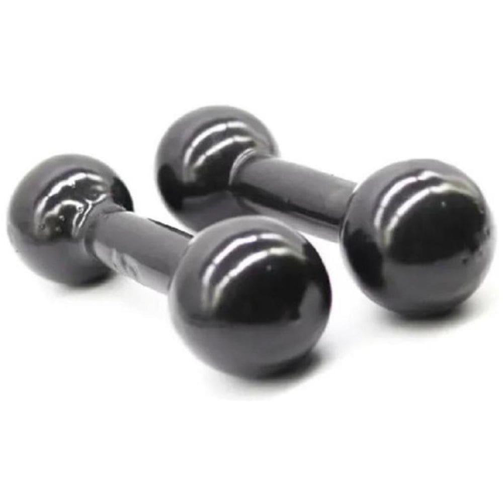 Par De Halter Emborrachado 9 Kg