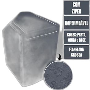 Capa Para Máquina De Lavar Electrolux Brastemp Consul Até 9K