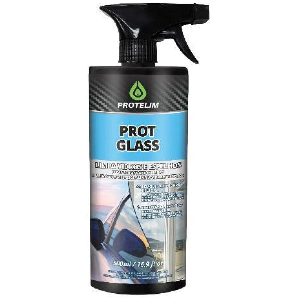 Limpa Vidros E Espelhos Spray Prot Glass 500Ml Protelim