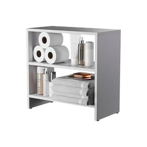 Móvel Organizador Multiuso para Banheiro 50cm Branco