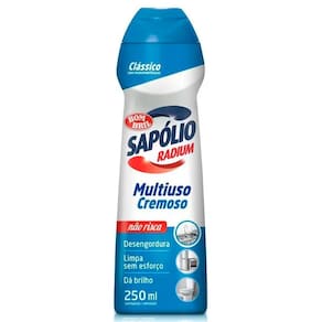 Kit Sapolio Radium Cremoso Clássico 3un 250ml Bombril