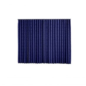 Cortina Jacquard 2,80x2,30 Para Trilho Suíço Vinho