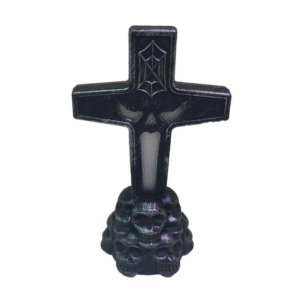 Enfeite Halloween Cruz Com Luz