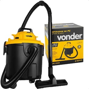 Aspirador De Pó E Líquidos 1000w 127v Apv1018 Vonder