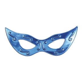 Máscara Decorativa Grande Festa Carnaval - 1 Unidade Cor Azul