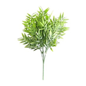 Flor Artificial Buquê Capim Com 5 Galhos - 30cm