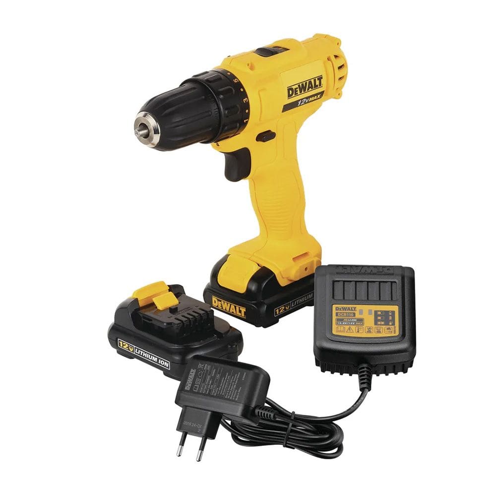 Parafusadeira/Furadeira 3/8`` 10mm 12V MAX Íon de Lítio - Dewalt