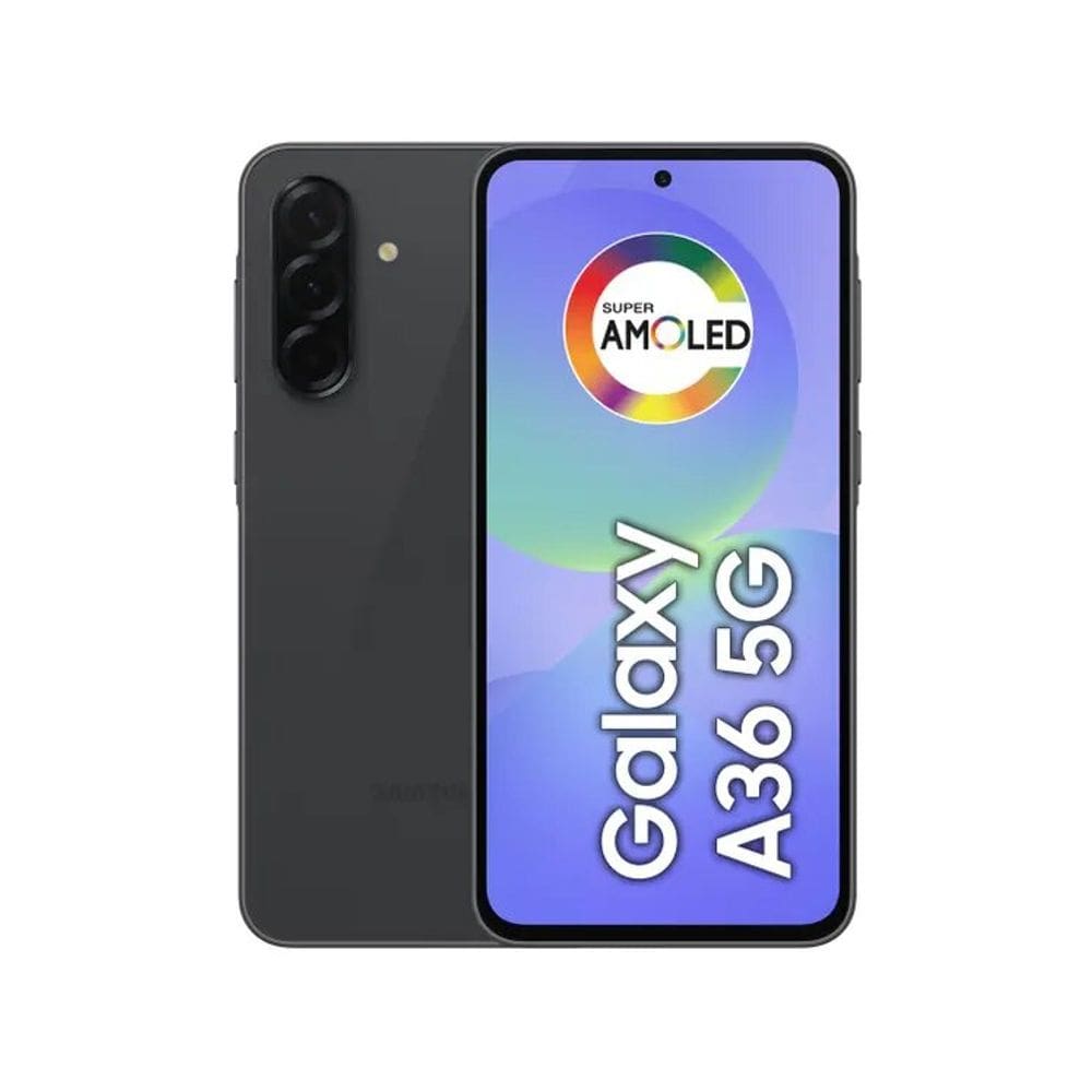 Smartphone Samsung Galaxy A36 256GB 5G - Preto, Câmera Tripla 50MP, RAM 8GB, Tela 6.7"
