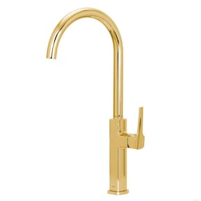 Misturador Monocomando Versalhes 22,5cm X 46cm Dourado
