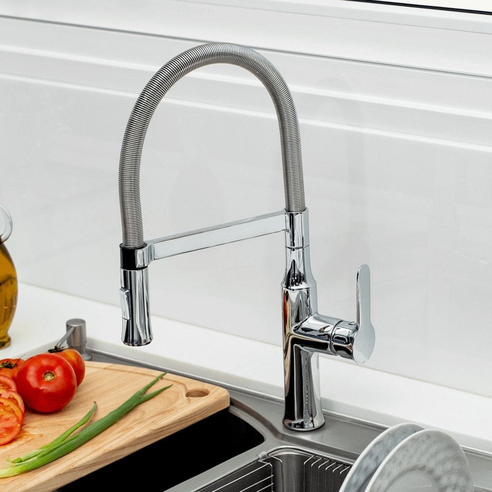 Misturador Monocomando Linz 50cm X 26cm Welle Cromada