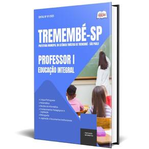 Apostila Prefeitura Tremembé Sp 2025 Professor I Educação